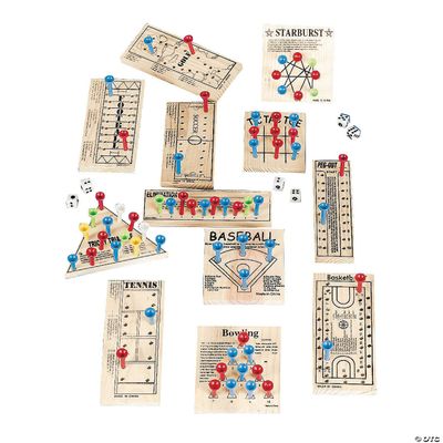 12 Piece(s) Peg Game Boredom Buster Kit