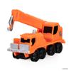 Micro Machines MMW0021 Construction Crew Pack, Features 5 Plus Corresponding Scene-Highly Collectible Themed Toy Cars  Tiny Vehicles, Huge World, Orange view 2