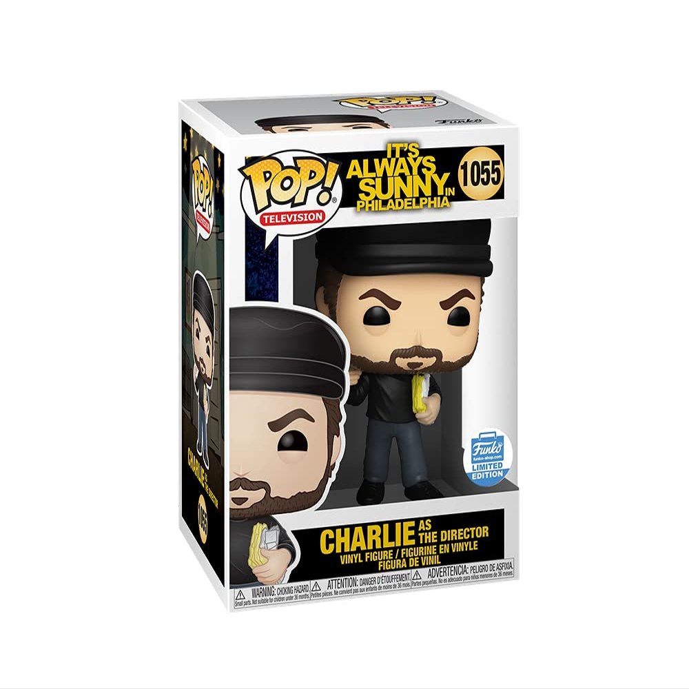 Funko Pop! Television: Its Always Sunny in Philadelphia Charlie As Director Vinyl Figure Shop Exclusive