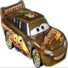 Disney Cars Golden Die-Cast Lightning McQueen 1:55Scale Movie Character for Racing and Storytelling Fun, Gift for Kids Age 3 Years and Older view 1