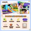 AirMyFun Bounce House for Kids and Toddler, Inflatable Bouncy Castle with Blower Outdoor Indoor Backyard Jumping House with Slide (82003) view 3