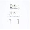 GPM for Team LOSI-1/6 Super Baja Rey 4X4 Aluminum STABILIZING Mount for Steering ASSEMBLY-4PC Set (Silver) view 1
