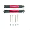 GPM for Team LOSI-1/6 Super Baja Rey 4X4 Aluminum Front TURNBUCKLE for Steering -10PC Set (red)