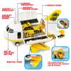Dwi Dowellin Construction Airplane Toys,Car Toys Set with Light and SoundGreat Birthday Gifts for 3 4 5 6 Years Old Boys (Medium) view 2