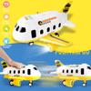 Dwi Dowellin Construction Airplane Toys,Car Toys Set with Light and SoundGreat Birthday Gifts for 3 4 5 6 Years Old Boys (Medium) view 3