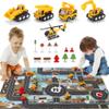 Dwi Dowellin Construction Airplane Toys,Car Toys Set with Light and SoundGreat Birthday Gifts for 3 4 5 6 Years Old Boys (Medium) view 4