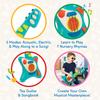 Battat  Toy Guitar for Toddlers, Kids, Children with Songbook  Acoustic, Electric, and Song Modes  Lil' Rocker  2+ Years view 4