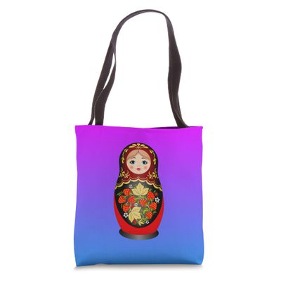 Beautiful Matryoshka Russian Nesting Doll Tote Bag