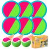 Aunnitery Outdoor Games, Toss and Ball Set with 6 Paddles and 3 Balls, Perfect Yard Games Outdoor Toys Games for Kids Ages 4-8 Easter Gifts for Kids/Adults/Family view 1
