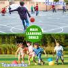 ToysOpoly Playground Balls 13 Inch, 2 Variet Kickball for Kids and Adults - Bouncing Dodge Ball, Handball, Square Game for Outdoor & Indoor + Free Pump view 4