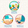 Battat  Sand Toys for Kids  11 Pieces Sandcastle Building Kit with Molds and Shovel  Outdoor Sandbox Toys  3+ Years view 3
