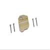 Axial 1:10 SCX10 III Wrangler AXI03007 / Gladiator AXI03006 Upgrade Parts Brass Front Or Rear Gearbox Cover - 1Pc Set view 1