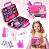 Toysical Princess Kids Makeup Kit for Girl - Real, Non Toxic Makeup for Kids kit with Remover, Washable Toddler Makeup Kit - Birthday Gift Pretend Play Makeup for Ages 3 4 5 6 7 8 9 10 Years Old view 1