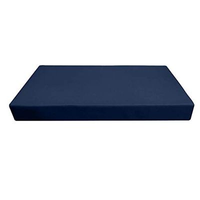 *Cover ONLY*-Outdoor Daybed Fitted Sheet Slipcover 6" Knife Edge Crib Size-AD101