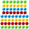 Yoeevi 60Pcs Game Replacement Marbles Balls Compatible with Hungry Hungry Hippos(4 Colors) view 1