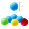 Yoeevi 60Pcs Game Replacement Marbles Balls Compatible with Hungry Hungry Hippos(4 Colors) view 2