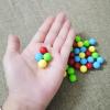 Yoeevi 60Pcs Game Replacement Marbles Balls Compatible with Hungry Hungry Hippos(4 Colors) view 3