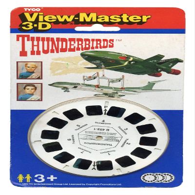 Thunderbirds - Gerry Anderson ViewMaster Classic Set - 3 Reels - 21 3D Images