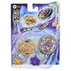 Beyblade Burst Surge Dual Collection Pack Hypersphere Dusk Spryzen S5 and Slingshock Force Wolborg Spinning Top Toys - 2 Battling Game Tops view 3
