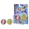 Beyblade Burst Surge Dual Collection Pack Hypersphere Master Kerbeus K5 and Slingshock Leopard L4 Spinning Top Toys - 2 Battling Game Tops view 4