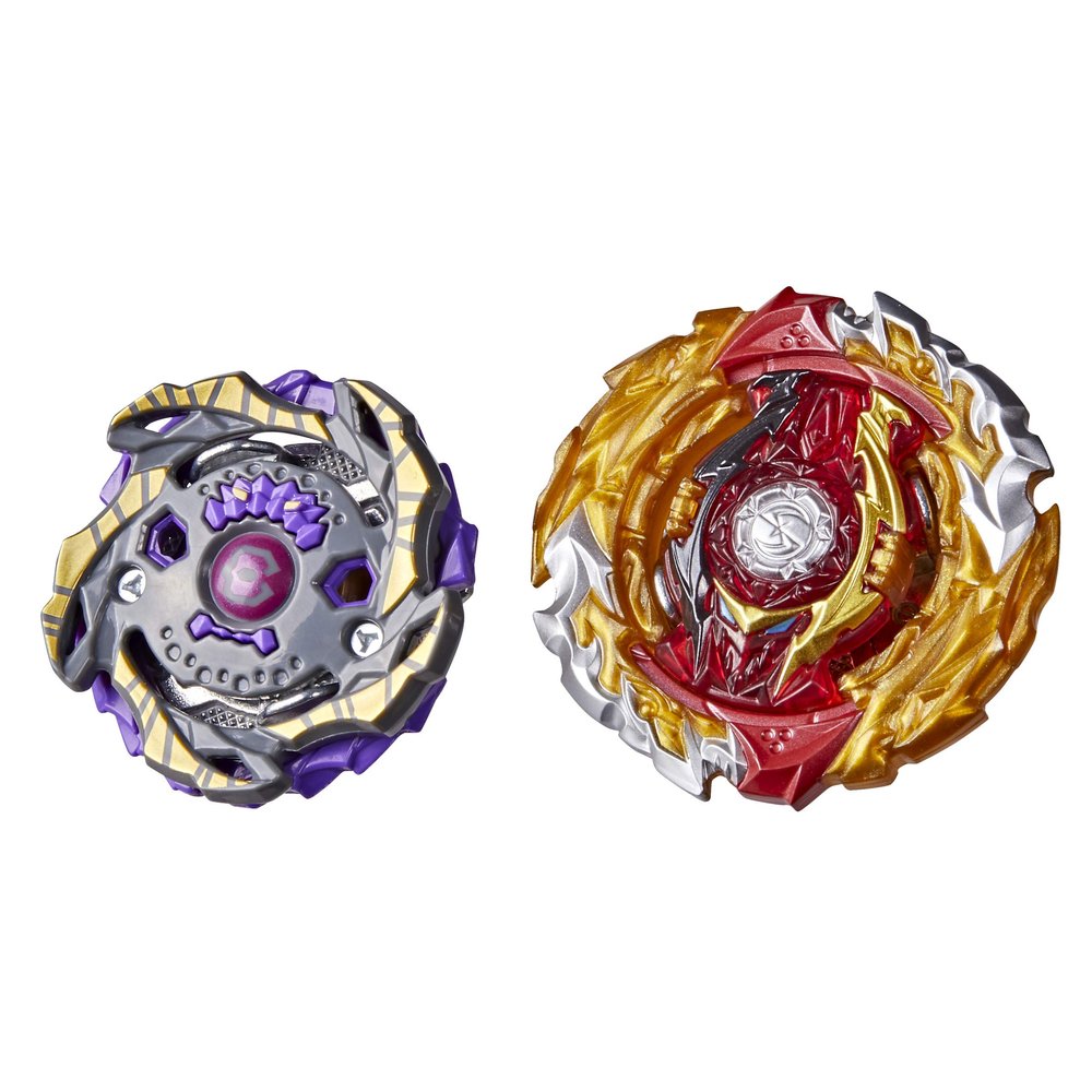 Bey Blade Burst Surge Speedstorm World Spryzen S6 and Betromoth B6 Spinning Top Dual Pack - 2 Battling Game Top Toy for Kids Ages 8 and Up