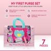 Playkidz Princess My First Purse Set - 7 Pieces Kids Play Purse and Accessories, Pretend Play Toy Set with Cool Girl Accessories, Includes Phone and Bag with Cards view 2