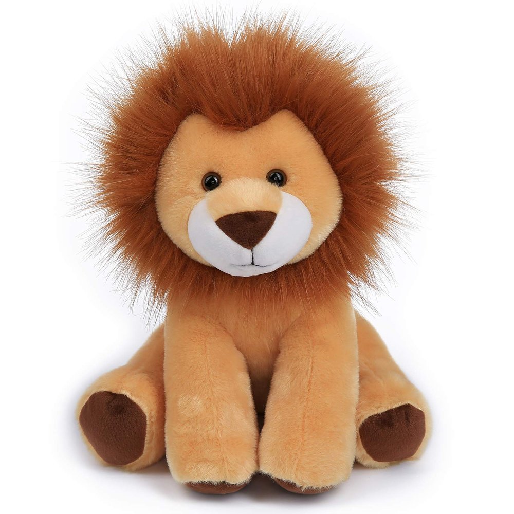Apricot Lamb Toys Plush Brown Roar Lion Stuffed Animal Soft Cuddly Perfect for Child (Brown Lion, 10 Inches)