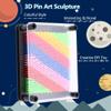 3D Clone Hand Model Children Plastic Hand Face Model Needle Printing Model Clone Pin Art Board Plastic Desk Toys Sculptures(s) view 4