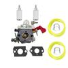 HQparts Carburetor WT997 WT 668 fits Zenoah CY Engine Compatible with HPI FG Losi Rovan KM view 1