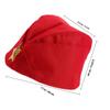 Kisangel Military Ship-Shaped Cap Russian Style Sailor Dance Hat Lightweight Party Performance Headwear One Size Fits Most view 2