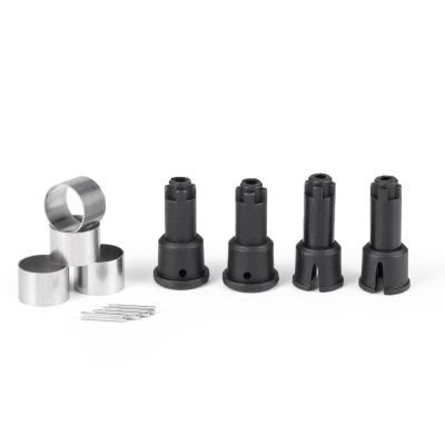 HAIBOXING RC Car Spare Parts Plastic Front/Rear Wheel Shafts Cups, 1/18th Scale Remote Control Trucks Accessories Apply to 2020 New Version 18858 & 18859 & 18868 (M1815)