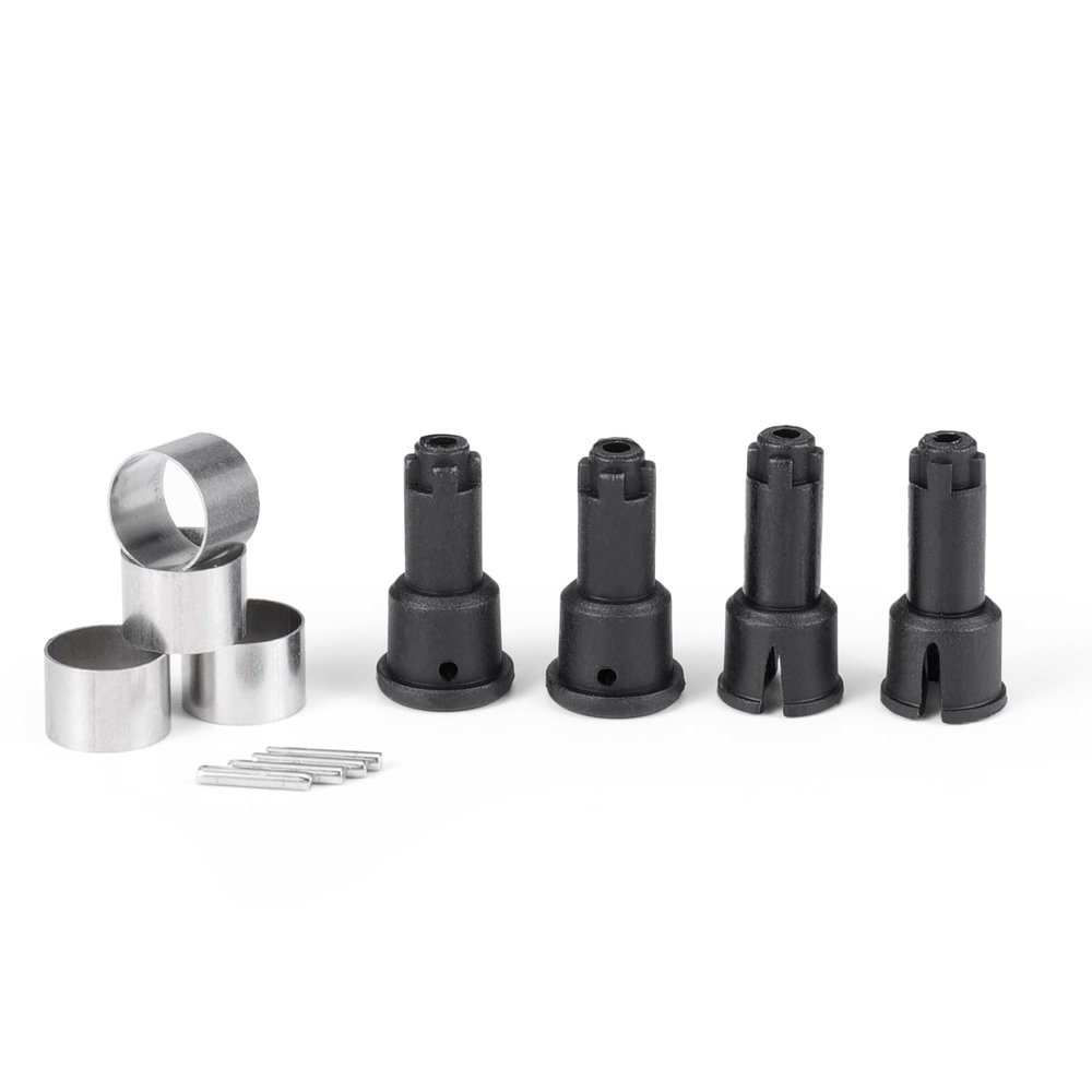 HAIBOXING RC Car Spare Parts Plastic Front/Rear Wheel Shafts Cups, 1/18th Scale Remote Control Trucks Accessories Apply to 2020 New Version 18858 & 18859 & 18868 (M1815)