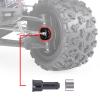 HAIBOXING RC Car Spare Parts Plastic Front/Rear Wheel Shafts Cups, 1/18th Scale Remote Control Trucks Accessories Apply to 2020 New Version 18858 & 18859 & 18868 (M1815) view 4