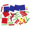 Learning Resources Algebra Tile Class Set and Magnetic Algebra Tiles Set view 3