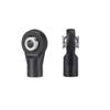10Pcs M3 Plastic Bent Rod Ends,Black M3 Crawler Width Balls Ends for Axial D90 SCX10 RC Car (Black C) view 4