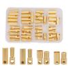 Treehobby 40PCS 5mm 5.5mm 6mm 6.5mm Male Female Gold Banana Plug Bullet Connector for RC Battery ESC Motor Wire Plug view 1