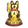Puckator CAT196 Maneki Neko Golden Lucky Waving Cat Solar Pal view 3