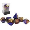 Bescon Unpainted Raw Plating Polyhedral Dice Set of Dark Pop, RPG Dice Set of 7 view 2