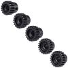 32P Hardened Steel Upgrade Pinion Gear Set: 17T 18T 19T 20T 21T fit 5mm RC Motor Shaft (Work with Steel Spur Gear) for RC Cars, Set of 5 view 3