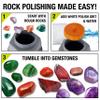Brookstone Rock Tumbler and gem Stone Creation Kit for Kids with Rocks & Jewelry Making Supplies Included view 3