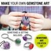 Brookstone Rock Tumbler and gem Stone Creation Kit for Kids with Rocks & Jewelry Making Supplies Included view 4