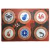 Pop Bunny BAU Cua Ca Cop - Chinese New Year Dice Game - Fish Prawn Crab Dice Game - Lunar New Year Game view 1