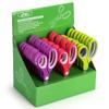 Doto Kids Scissors (24 Count Teacher Pack, Rounded-tip, 5.6 Inch) - 5.6 Soft Touch Blunt School Student Scissors Shears DT-003-H (Pack of 24) view 1