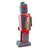 Charmgle Antenna Robot Tinplate Toy Adult Collection Spring Wind-up Toy Photo Props Novelty Tin Toy Party Favor Home Store House Decoration view 2