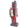 Charmgle Antenna Robot Tinplate Toy Adult Collection Spring Wind-up Toy Photo Props Novelty Tin Toy Party Favor Home Store House Decoration view 4