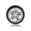 angwang Tires,4pcs 48mm Simulation Rubber Wheel Tire Wheel Toy Model DIY RC Spare Parts Black view 2