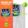 Nerf Nerfoop - The Classic Mini Foam Basketball and Hoop - Hooks On Doors - Indoor and Outdoor Play - A Favorite Since 1972 view 2