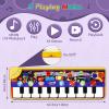 Musical Piano Mat for Toddlers - 28 Music Sounds Floor Piano Keyboard Dance Playmat - Toy & Gift for Kids 1-5 Years Old Boys Girls view 2