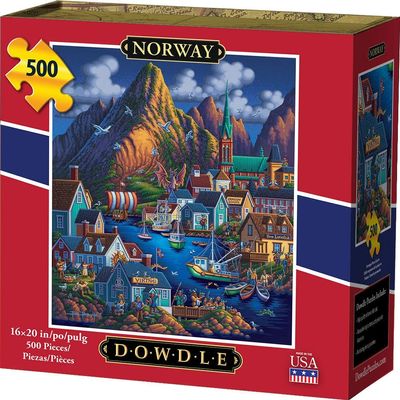 Dowdle Jigsaw Puzzle - Norway - 500 Piece