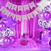 Purple 21st Birthday Decorations for Women Finally 21 Party Decorative Supplies with Finally 21 Birthday Sash Happy 21st Birthday Cake Topper Number 21 Foil Balloon view 4